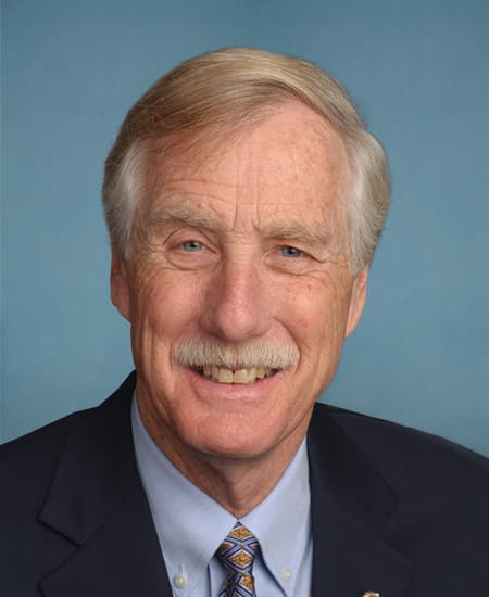 Angus King portrait
